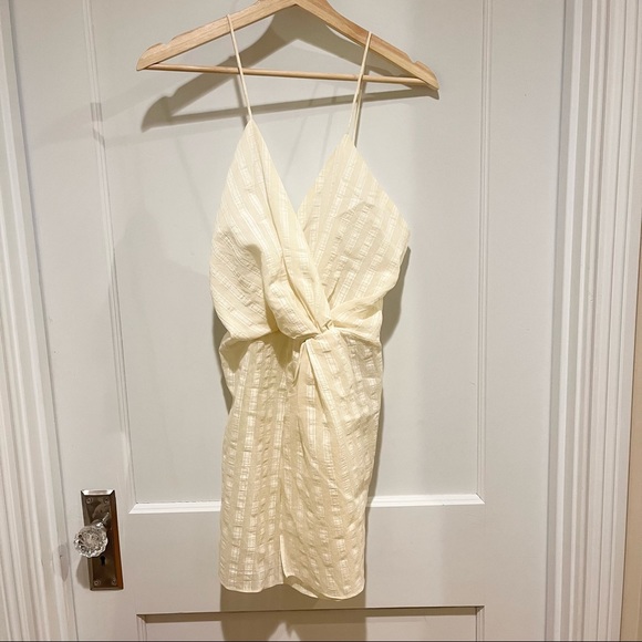 NWT Zara Striped Knotted Tunic Tank XS Blogger Fave - Picture 4 of 9